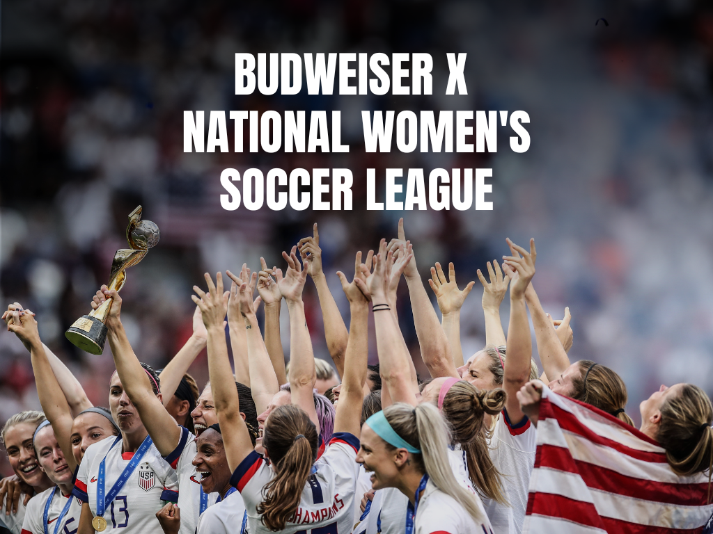 Budweiser x National Women’s Soccer League #EqualPay social media campaign strategy